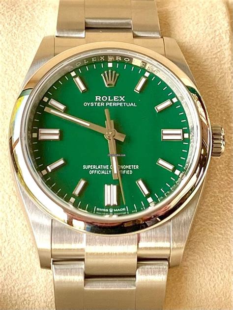 rolex green oyster|Rolex Oyster perpetual 36mm green.